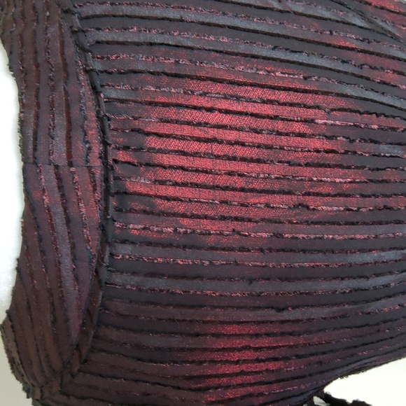 MudCloth Elegant Black and Red Women's Dress Size M - Picture 6 of 8